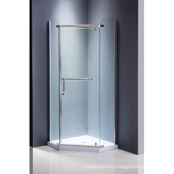 Diamond Glass Shower Screen Simple Shower Room